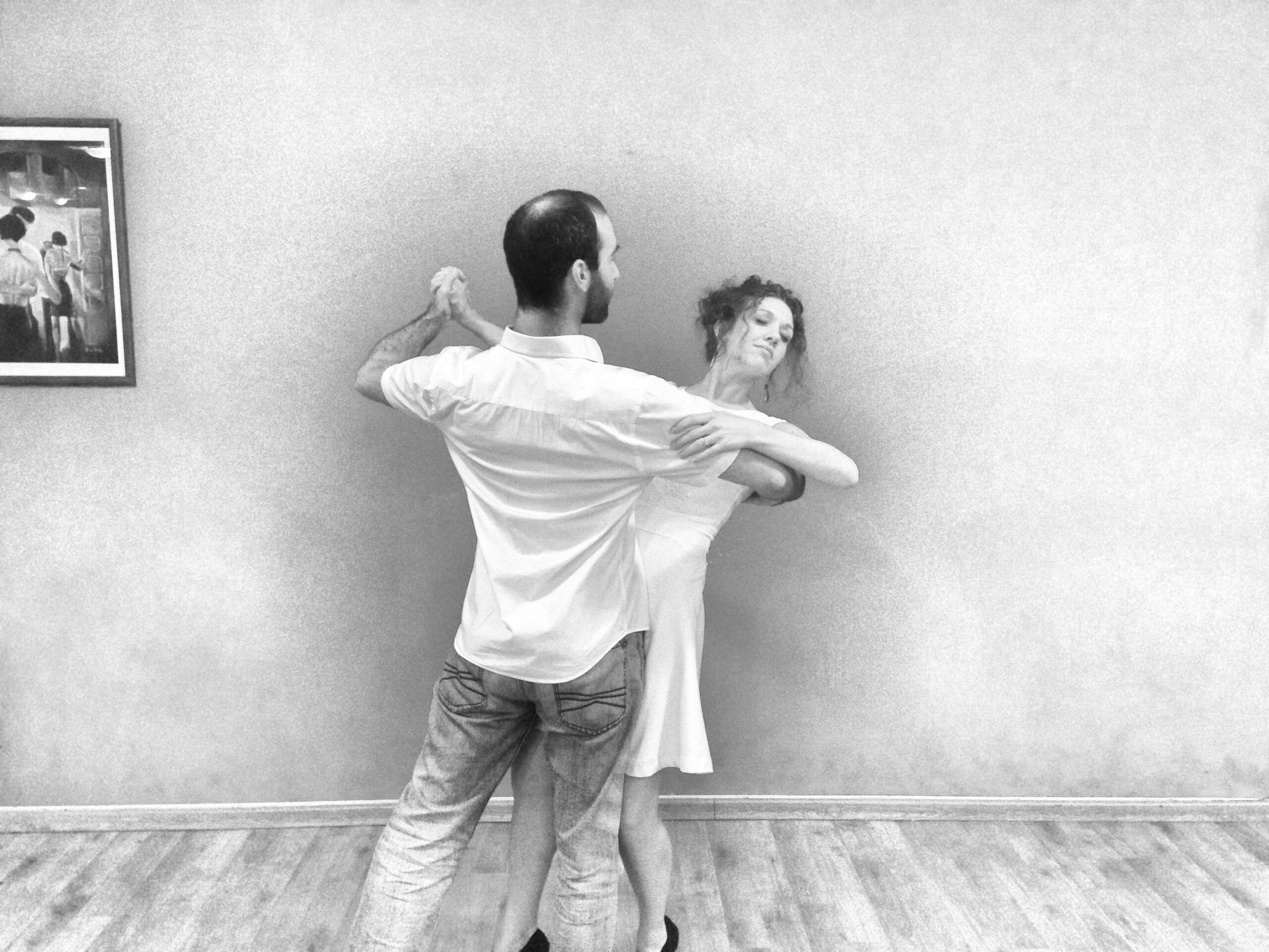 A couple dancing